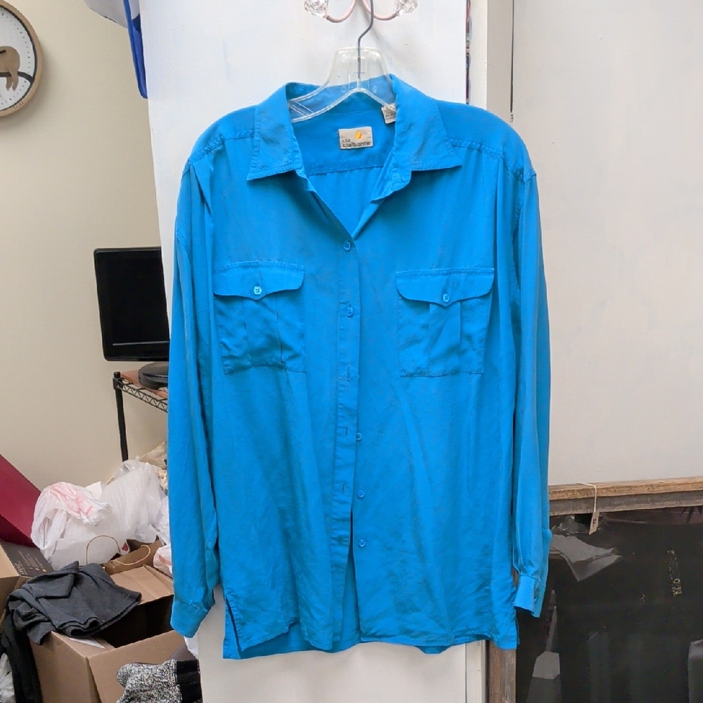 Liz Claiborne Sky Blue Shirt